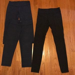 3 pairs of ivivva leggings